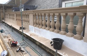 Balustrade Rebuild With Linotol